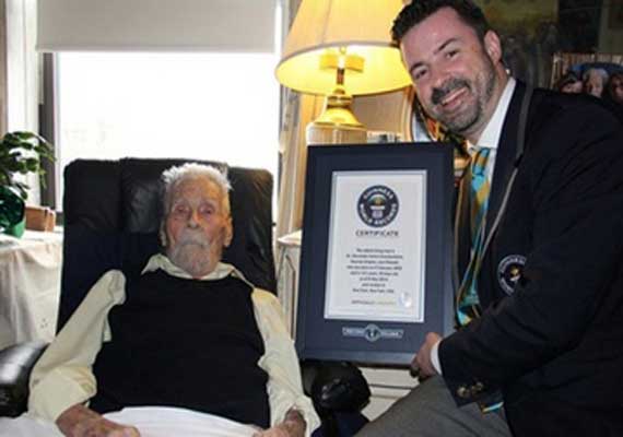 111 Year Old Us Parapsychologist Alexander Imich Crowned World S Oldest World News India Tv