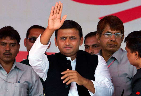 akhilesh yadav has 61 portfolios with him now