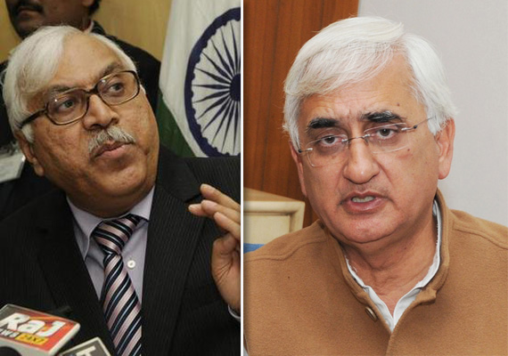 ec censures law minister khurshid for violating model code