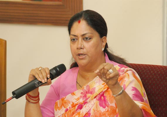 gehlot has failed to fulfil commitments made to people raje