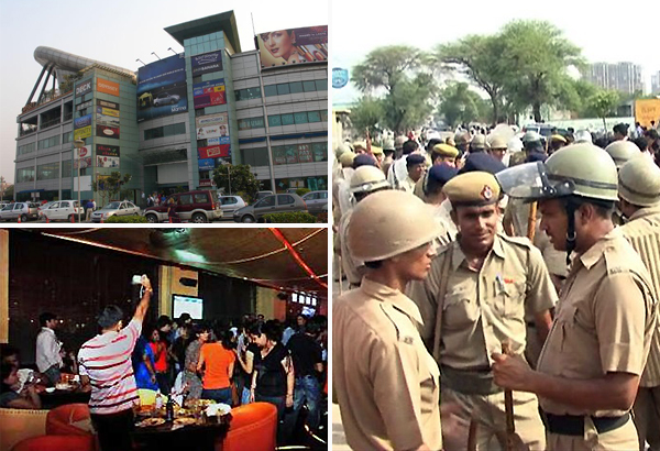 gurgaon administration asks malls pubs shops not to employ