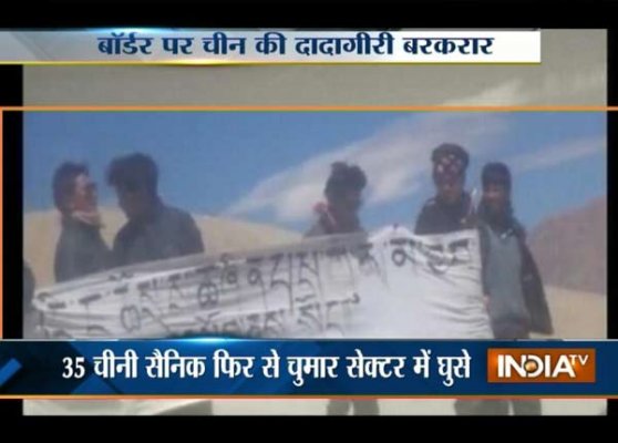 chinese troops return to ladakh s chumar region