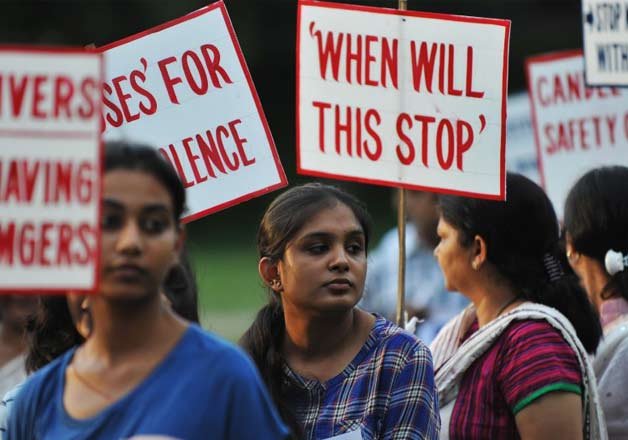 crimes against women reported every two minutes
