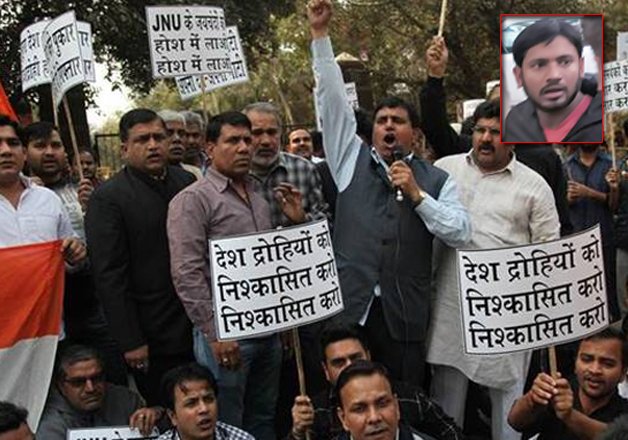 our son victim of hindutva politics say parents of jnusu