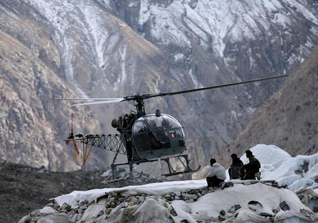mortal remains of 9 deceased soldiers reach siachen base