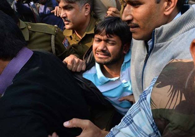 kanhaiya not attacked claims delhi police centre seeks