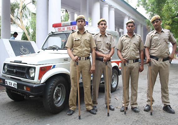 lathi charge is history delhi police get softer batons