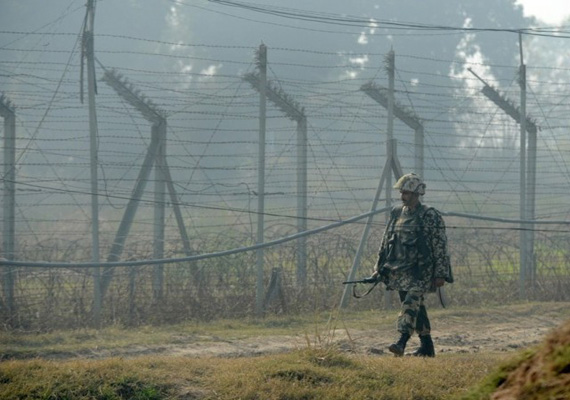 pakistani troops fire across loc in j k