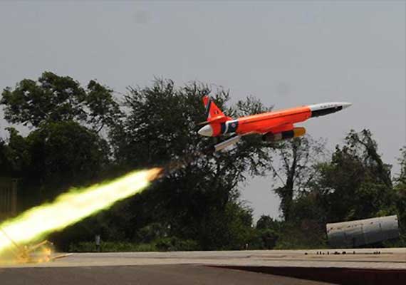 pilotless micro light aircraft lakshya 1 test flown