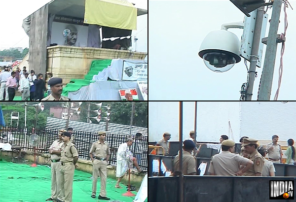 Security Stepped Up At Ramlila Maidan India News India Tv 7626