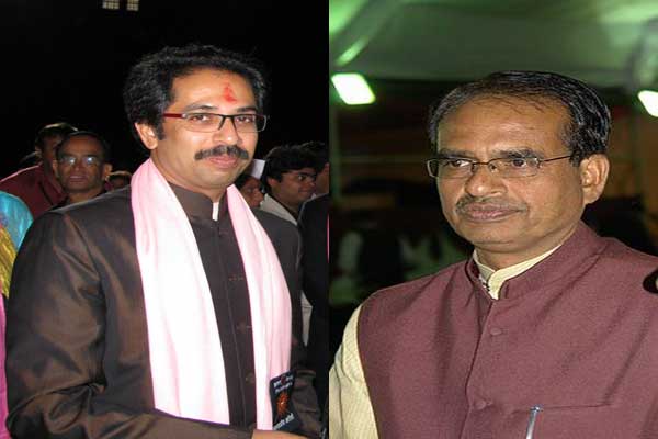 Image result for shivraj singh chouhan uddhav thackeray