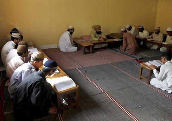 tension after 4 darul uloom students beaten up inside a