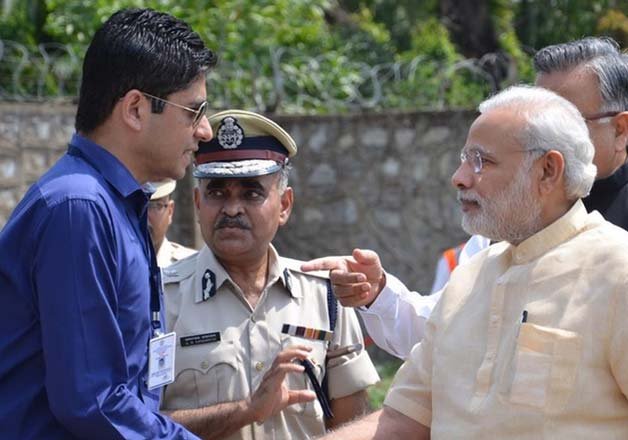 bastar dm served notice for wearing sunglasses while