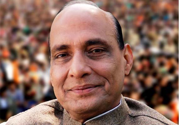 rajnath singh flags off unity rally in hyderabad