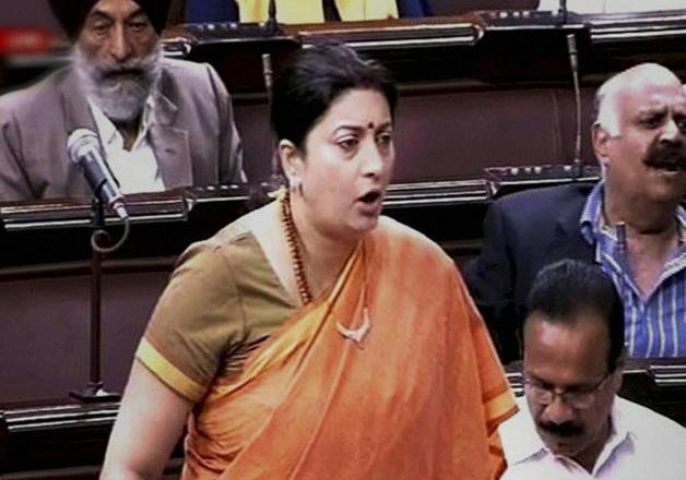 smriti irani insensitive to rohith vemula s family say