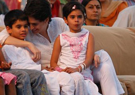 rare pictures of priyanka and robert vadra kids
