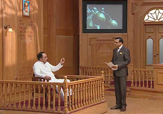 swamy tells aap ki adalat dubai mafia killed sunanda pushkar
