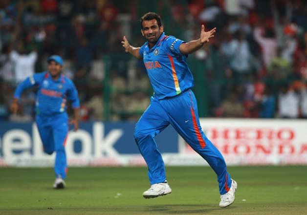 Zaheer Khan in 2011 Women's Cricket World Cup