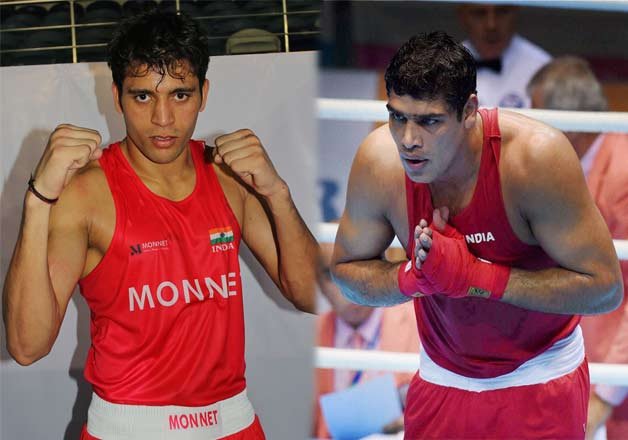sangwan satish win gold in boxing nationals