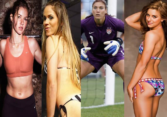 Sexy Female Soccer Players
