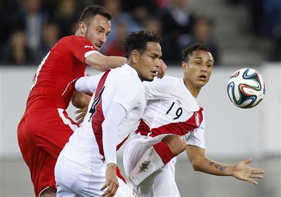 Switzerland beats Peru 2-0 in last World Cup warm up | Soccer News ...