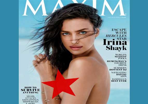 Watch Cristiano Ronaldo S Girl Friend Irina Shayk Sizzles In Racy Topless Photo Shoot Soccer News India Tv