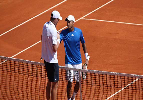 isner tsonga win second round matches