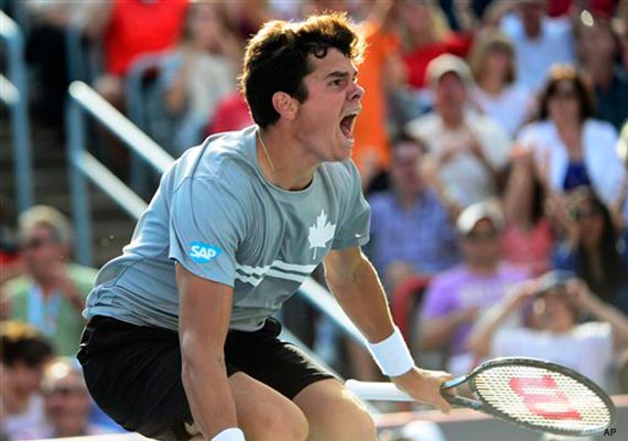 Raonic Beat Fellow Canadian Pospisil In Montreal Tennis News India Tv