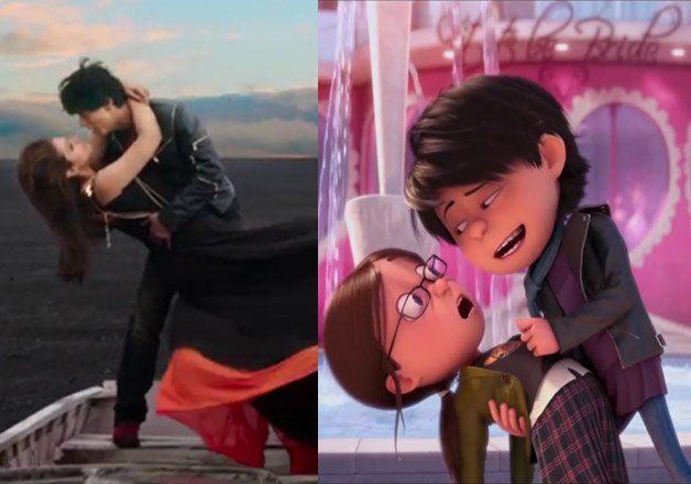 Watch Video: Shah Rukh-Kajol's 'Dilwale' just got cutest 'Despicable' spoof  ever | Bollywood News – India TV