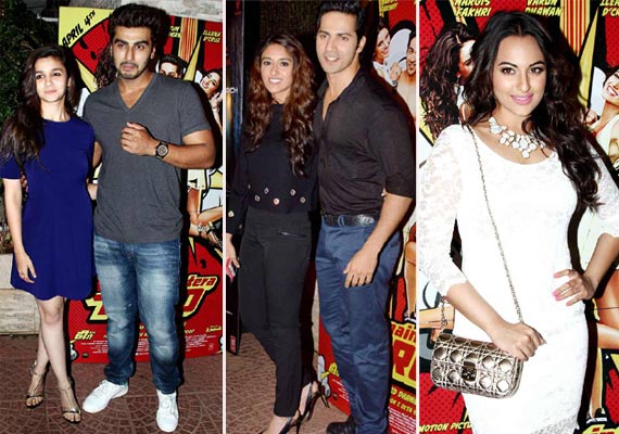 Main Tera Hero Success Bash Alia Arjun Make A Couple Nargis Was Absent View Pics Bollywood News India Tv