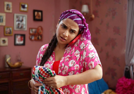 Playing a loud Punjabi housewife is not at all easy Vidya Balan Bollywood News image image