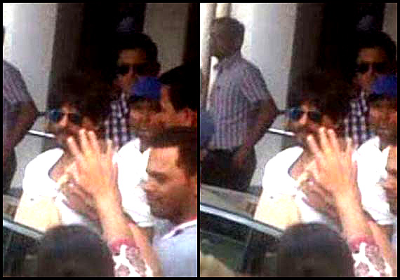Shah Rukh Khan not totally fit, have a few tests to do (see pics ...