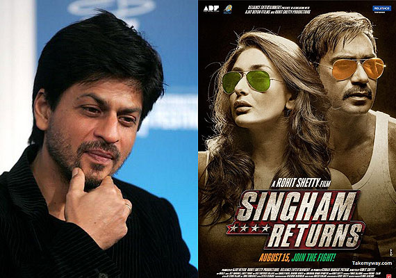SRK wishes 'Singham Returns' team: May you entertain us | Bollywood News –  India TV