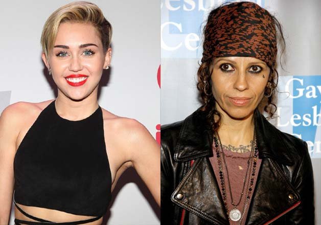 Miley photographed in studio with Linda Perry | IndiaTV News | Hollywood  News – India TV