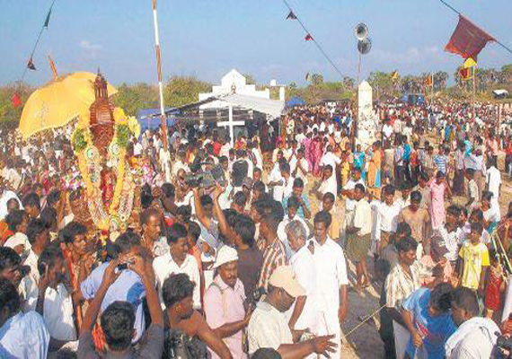 Katchatheevu Church feast: All 3,160 pilgrims back safe | India News –  India TV
