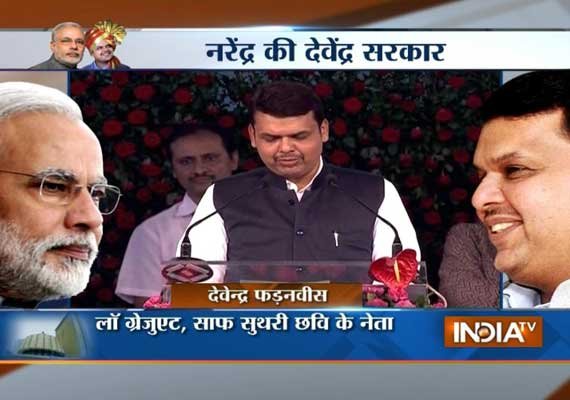 Devendra Fadnavis Sworn-in As Chief Minister Of Maharashtra | National ...