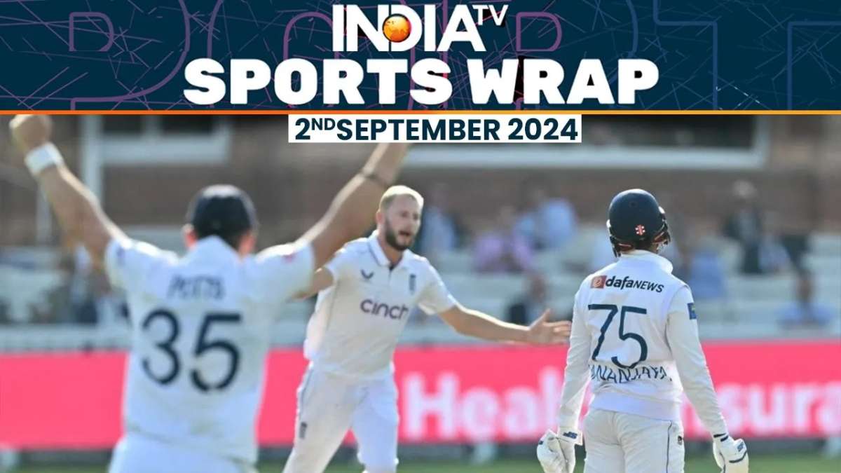 England secures series with 190-Run victory over Sri Lanka | 02 Sep | Sports Wrap - India TV News