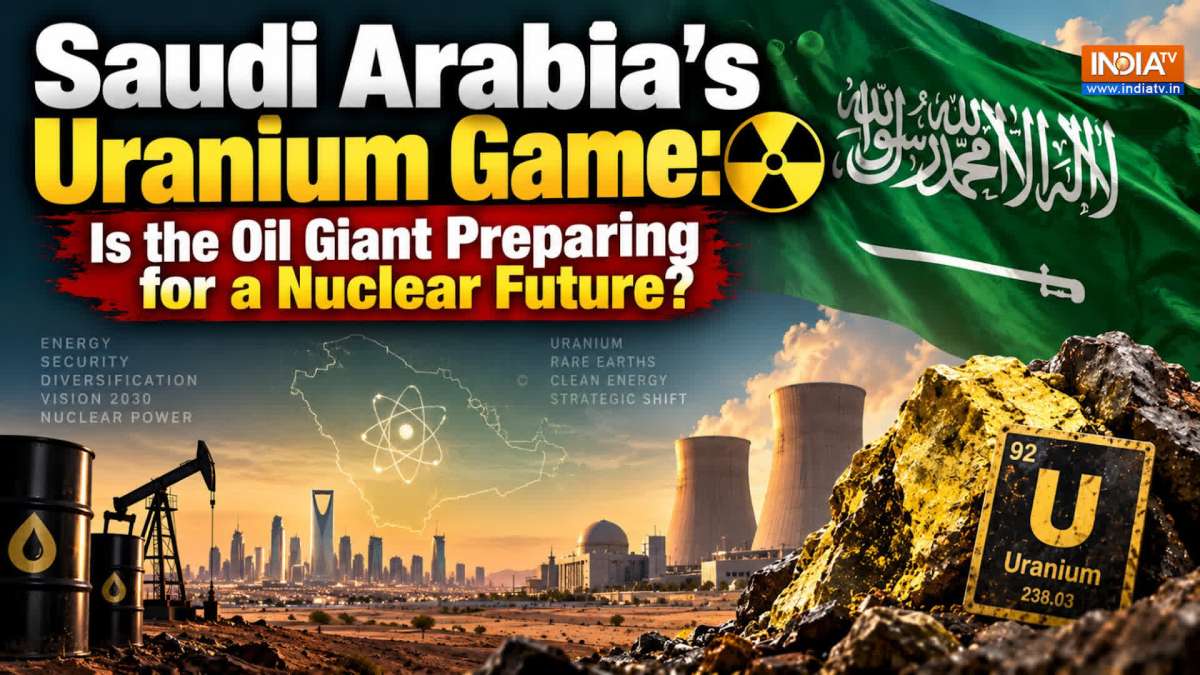 Saudi Arabia Discovers 110 Million Tonnes of Uranium Ore: What Does It Mean for Its Future? - India TV News