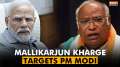 Mallikarjun Kharge makes scathing attacks on PM Modi by reciting Shayari, says Modi talks always…