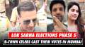  Lok Sabha Elections Phase 5: From Rajkumar Rao to Janhvi Kapoor, celeb cast their vote in Mumbai 