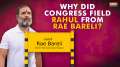 Congress picks Rae Bareli for Rahul Gandhi instead of Amethi, what could be the reason?