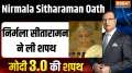 Nirmala Sitharaman Oath Taking Ceremony: Nirmala Sitharaman took oath in Modi cabinet