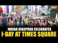 Independence Day 2024: Indian diaspora celebrates 78th Independence Day at New York Times Square