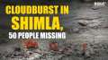 Himachal Cloudbursts: Over 50 missing, SDRF in action after cloudburst in Shimla's Rampur