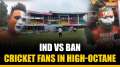 IND VS BAN: Cricket fans arrive at Green Park in Kanpur to witness 2nd Test Match