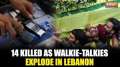 Lebanon: At least 14 killed, over 450 injured after multiple walkie-talkies explode in Beirut