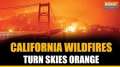 Wildfires in California: California wildfires paint the skies orange