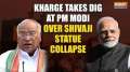 Kharge takes dig at PM Modi over Shivaji statue collapse, says “Pavitra Haath Ya Konse Hath"