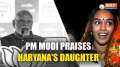 Haryana Assembly Elections: PM Modi lauds Haryana's daughter, who welcomed PM Modi in New York