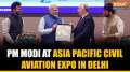 PM Modi Joins Second Asia Pacific Ministerial Conference Exhibition at Bharat Mandapam